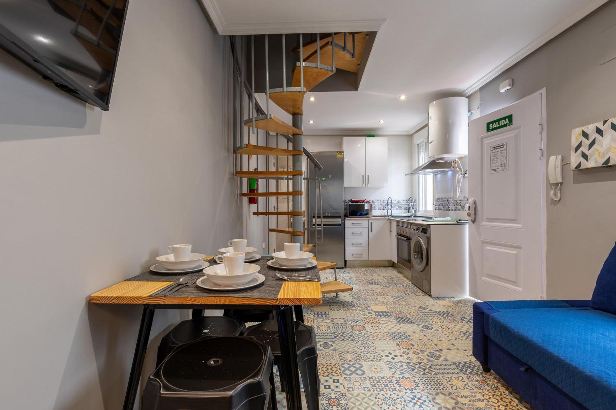 Adosado Cerca Plaza Castilla - Apartamento Cuzco Madrid Eksteriør bilde